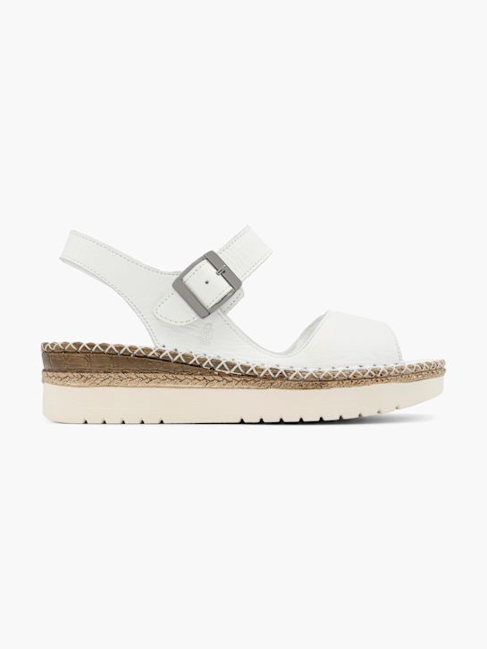 sandały hush puppies białe rico