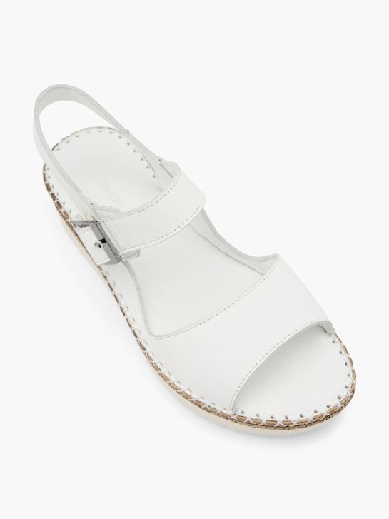 sandały hush puppies białe rico