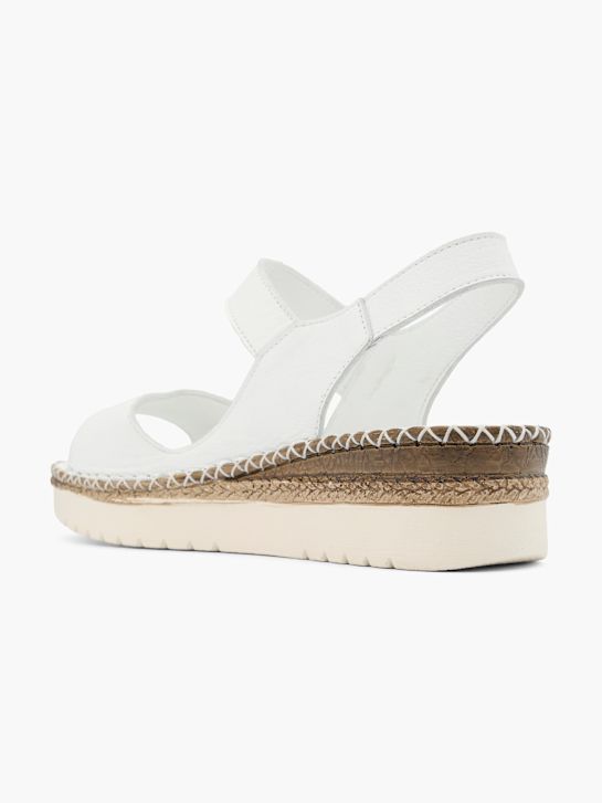 sandały hush puppies białe rico