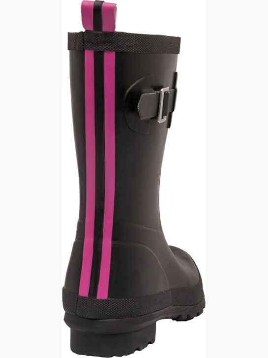 gumowe buty graceland w kolorze czarnym rico