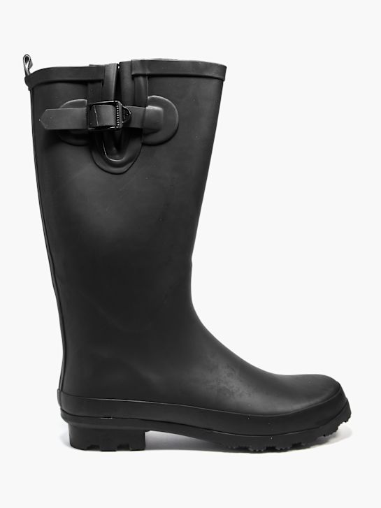 gumowe buty graceland w kolorze czarnym rico