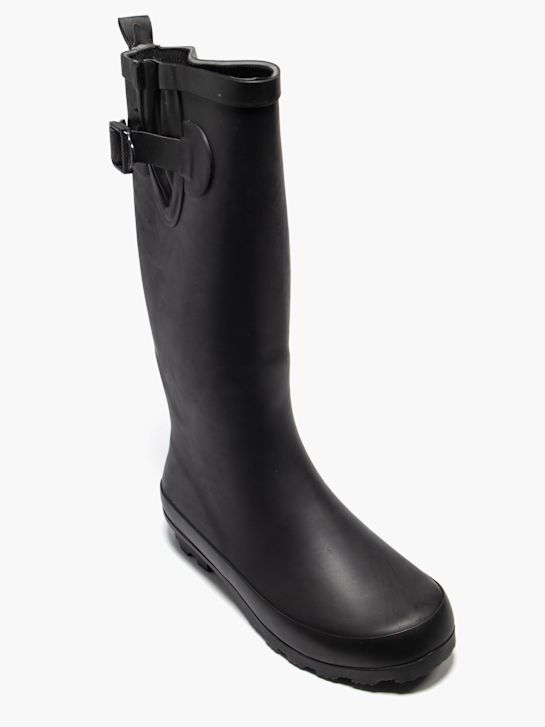 gumowe buty graceland w kolorze czarnym rico