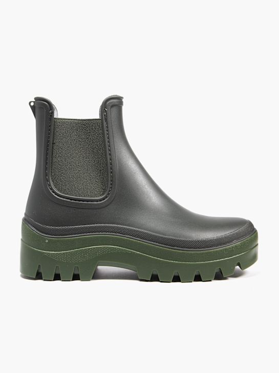 gumowe buty graceland w kolorze khaki rico