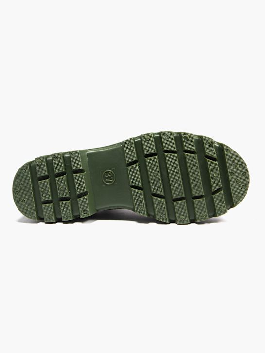 gumowe buty graceland w kolorze khaki rico