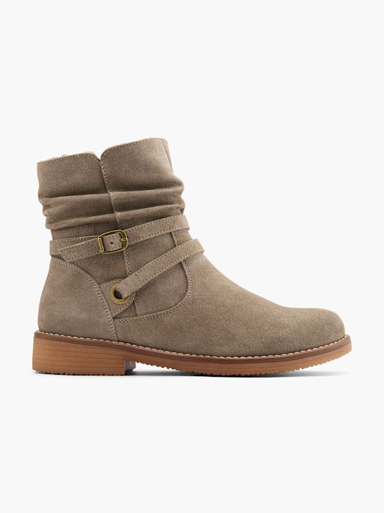 zimowe buty hush puppies w kolorze ciemnoszarym rico