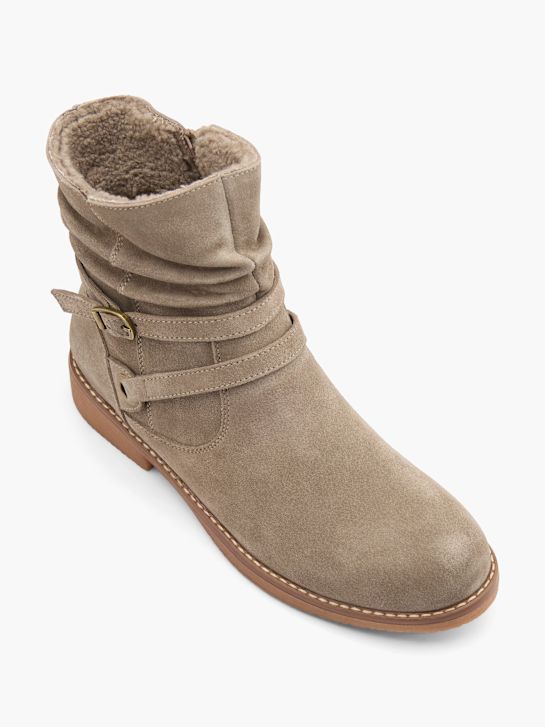 zimowe buty hush puppies w kolorze ciemnoszarym rico