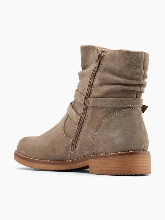 zimowe buty hush puppies w kolorze ciemnoszarym rico