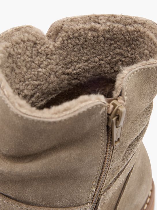 zimowe buty hush puppies w kolorze ciemnoszarym rico