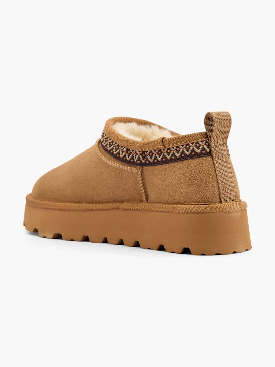 zimowe buty graceland kolor brązowy rico