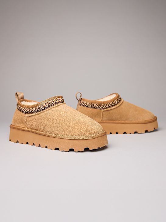 zimowe buty graceland kolor brązowy rico