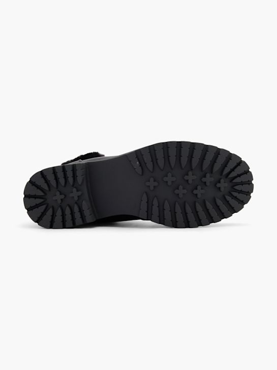 buty sznurowane graceland w kolorze czarnym rico