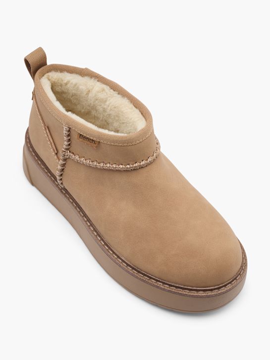 zimowe buty bench kolor brązowy rico