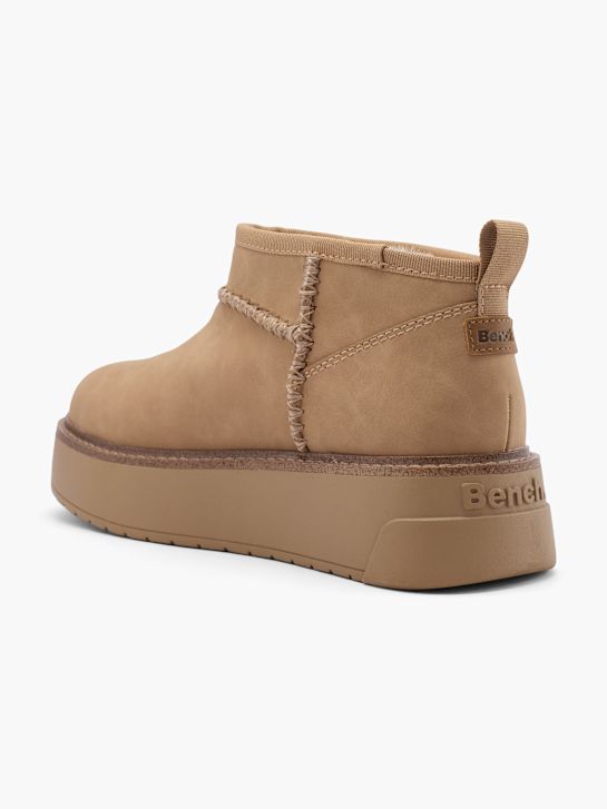 zimowe buty bench kolor brązowy rico