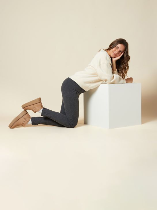 zimowe buty bench kolor brązowy rico
