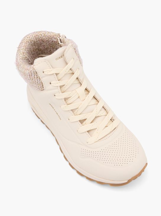 buty do biegania skechers uno na solidne sznurowane beżowy rico