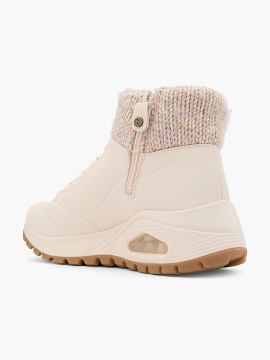 buty do biegania skechers uno na solidne sznurowane beżowy rico