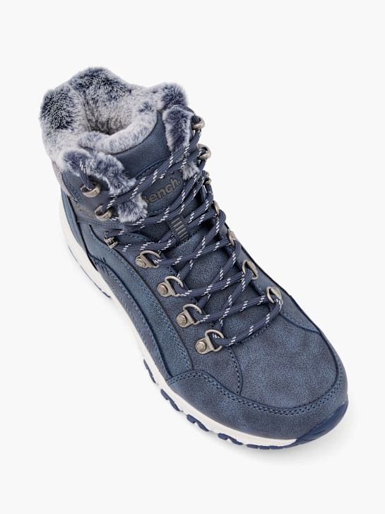 buty sznurowane do ławki niebieski rico