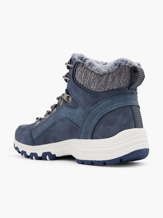 buty sznurowane do ławki niebieski rico
