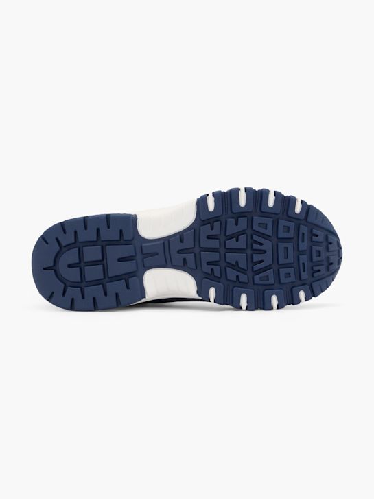 buty sznurowane do ławki niebieski rico