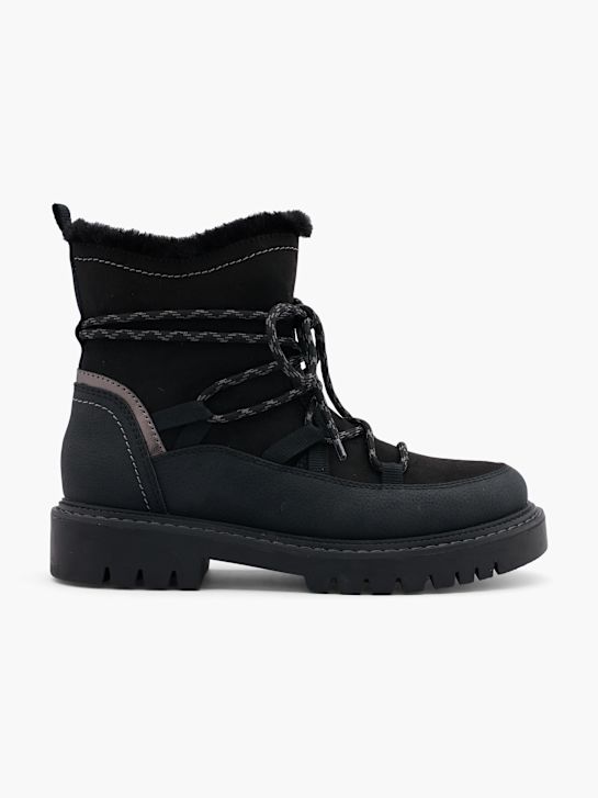 Подиумные buty sznurowane czarny rico
