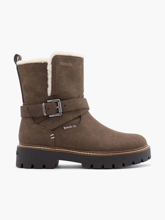 zimowe buty bench kolor brązowy rico