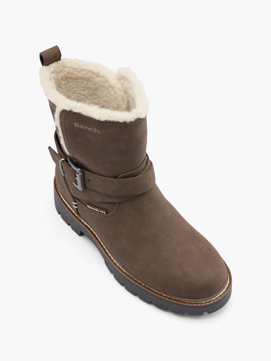 zimowe buty bench kolor brązowy rico