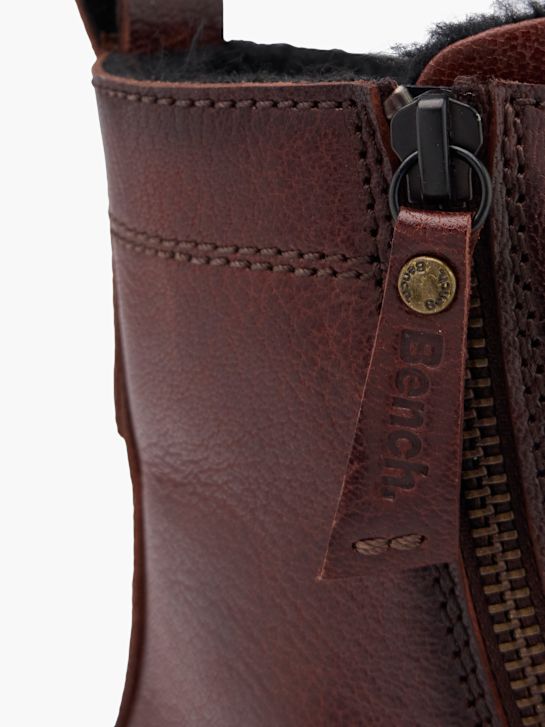 buty sznurowane do ławki bordowy rico