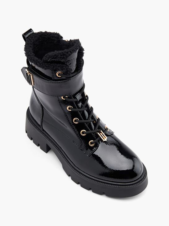 czarne buty sznurowane wicked rico