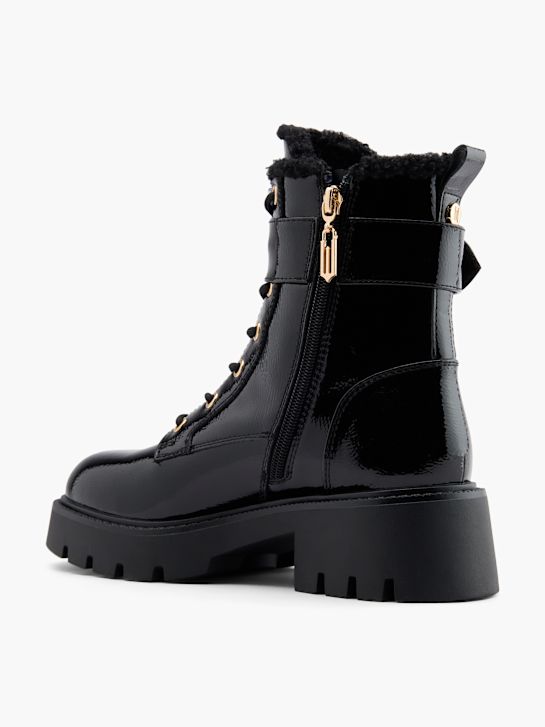 czarne buty sznurowane wicked rico