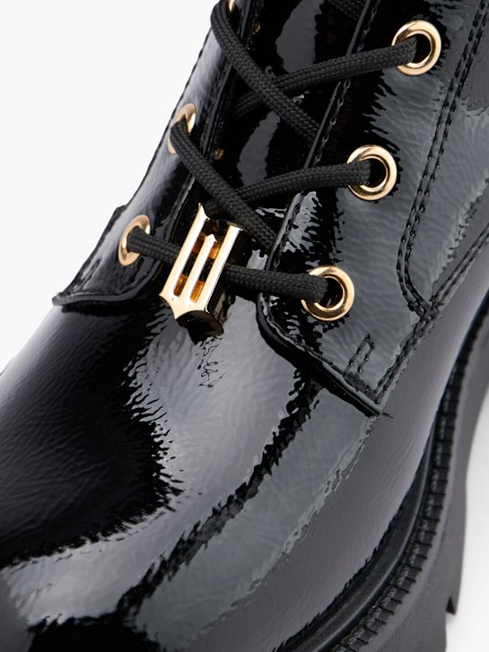 czarne buty sznurowane wicked rico