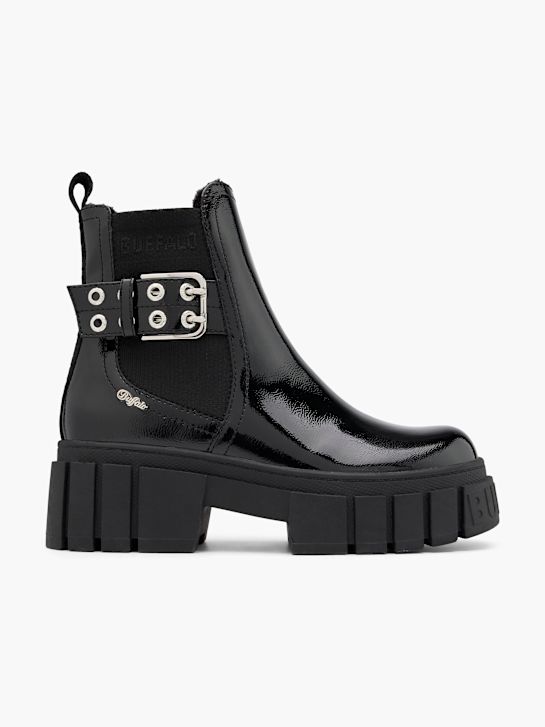 buty buffalo chelsea w kolorze czarnym rico