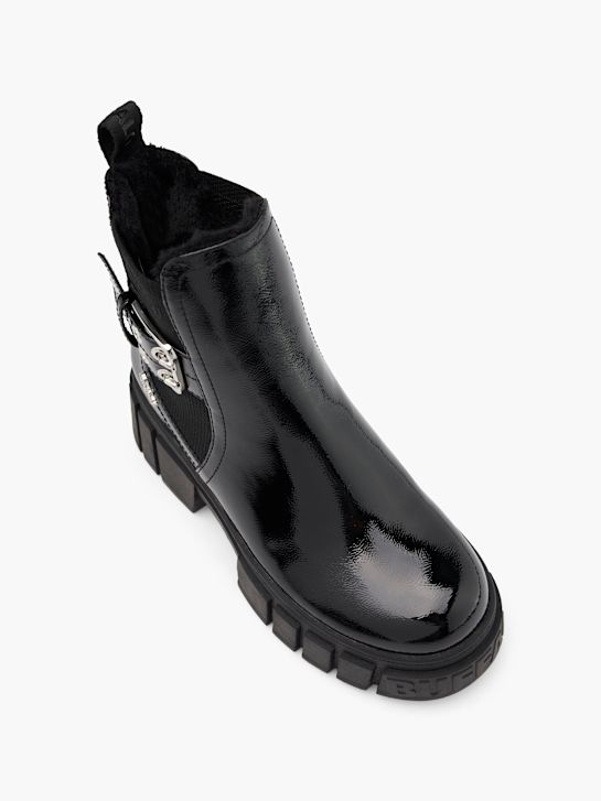 buty buffalo chelsea w kolorze czarnym rico
