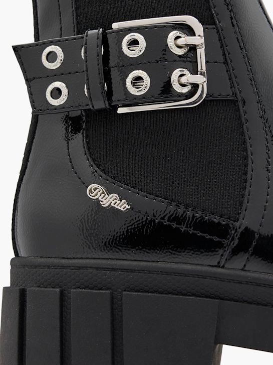 buty buffalo chelsea w kolorze czarnym rico
