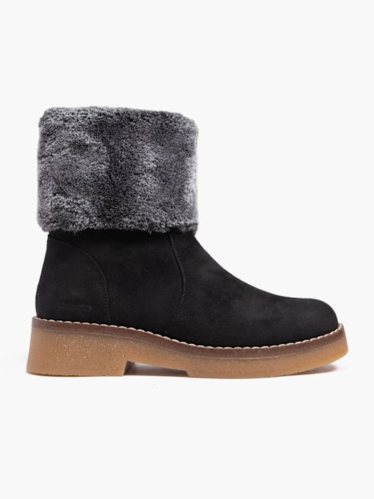 zimowe buty wrangler w kolorze czarnym rico