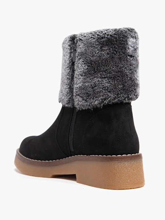 zimowe buty wrangler w kolorze czarnym rico