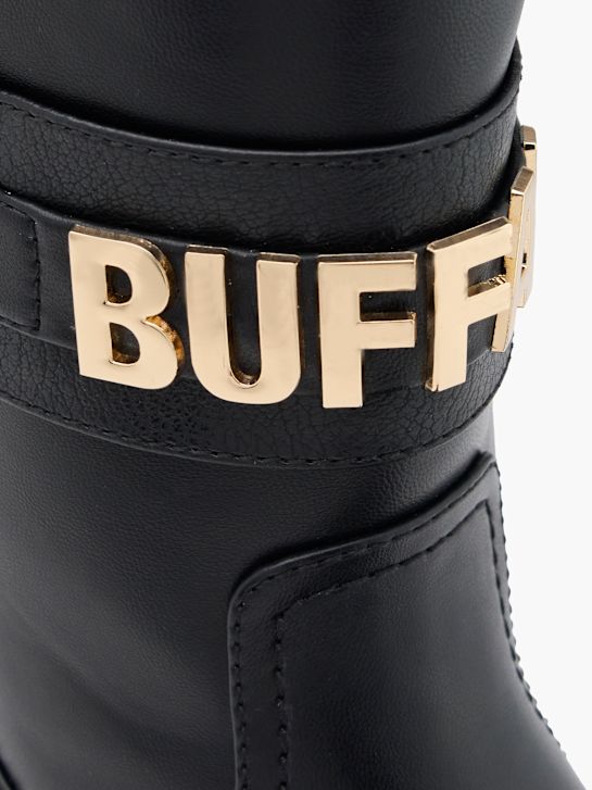 zimowe buty buffalo w kolorze czarnym rico