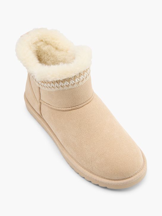 zimowe buty graceland kolor beżowy rico