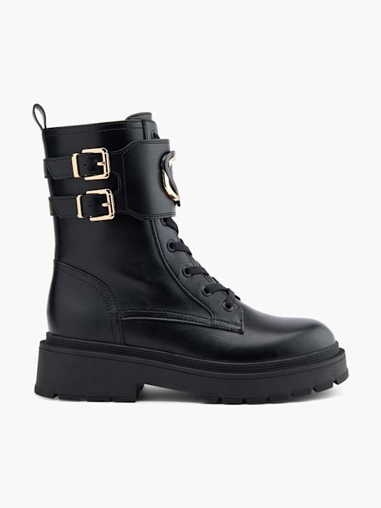 Подиумные buty sznurowane czarny rico
