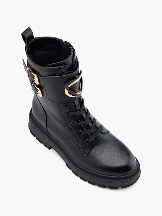 Подиумные buty sznurowane czarny rico