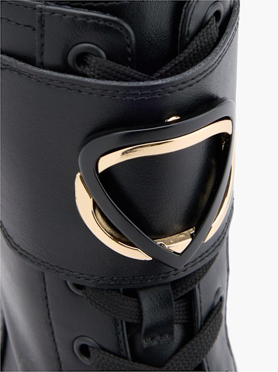 Подиумные buty sznurowane czarny rico