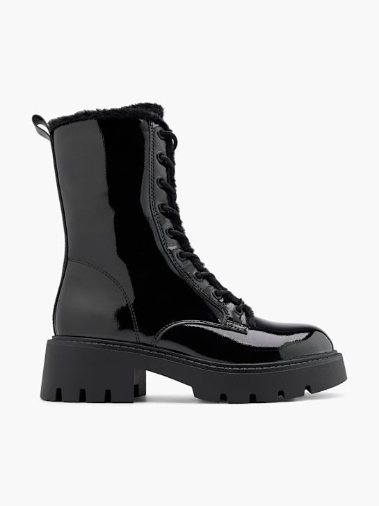 Подиумные buty sznurowane czarny rico