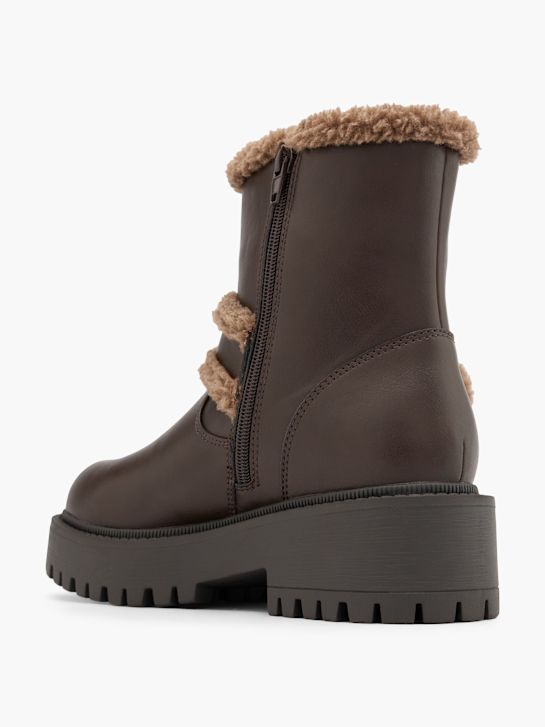 zimowe buty dla wybiegu brązowy rico