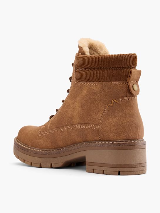 buty sznurowane graceland kolor brązowy rico